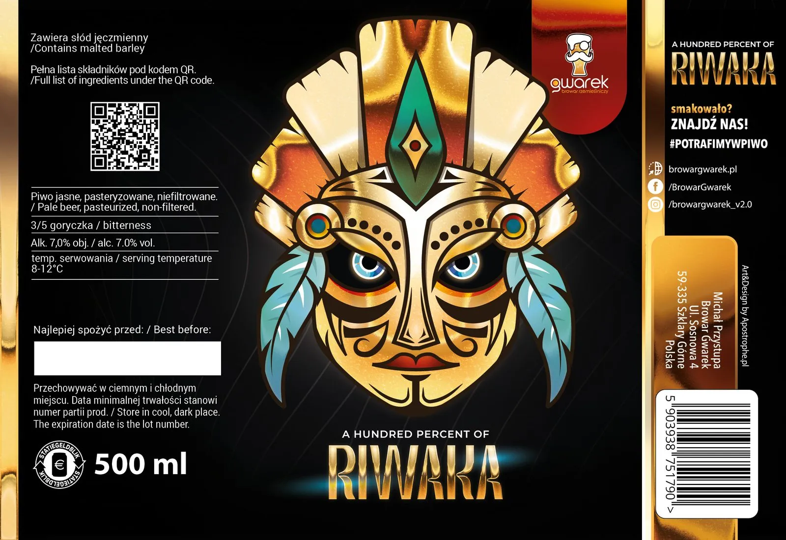 Browar Gwarek – Przygotowanie do druku – zdjęcie 3